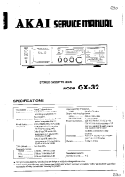 Akai GX-32-Service-Manual 